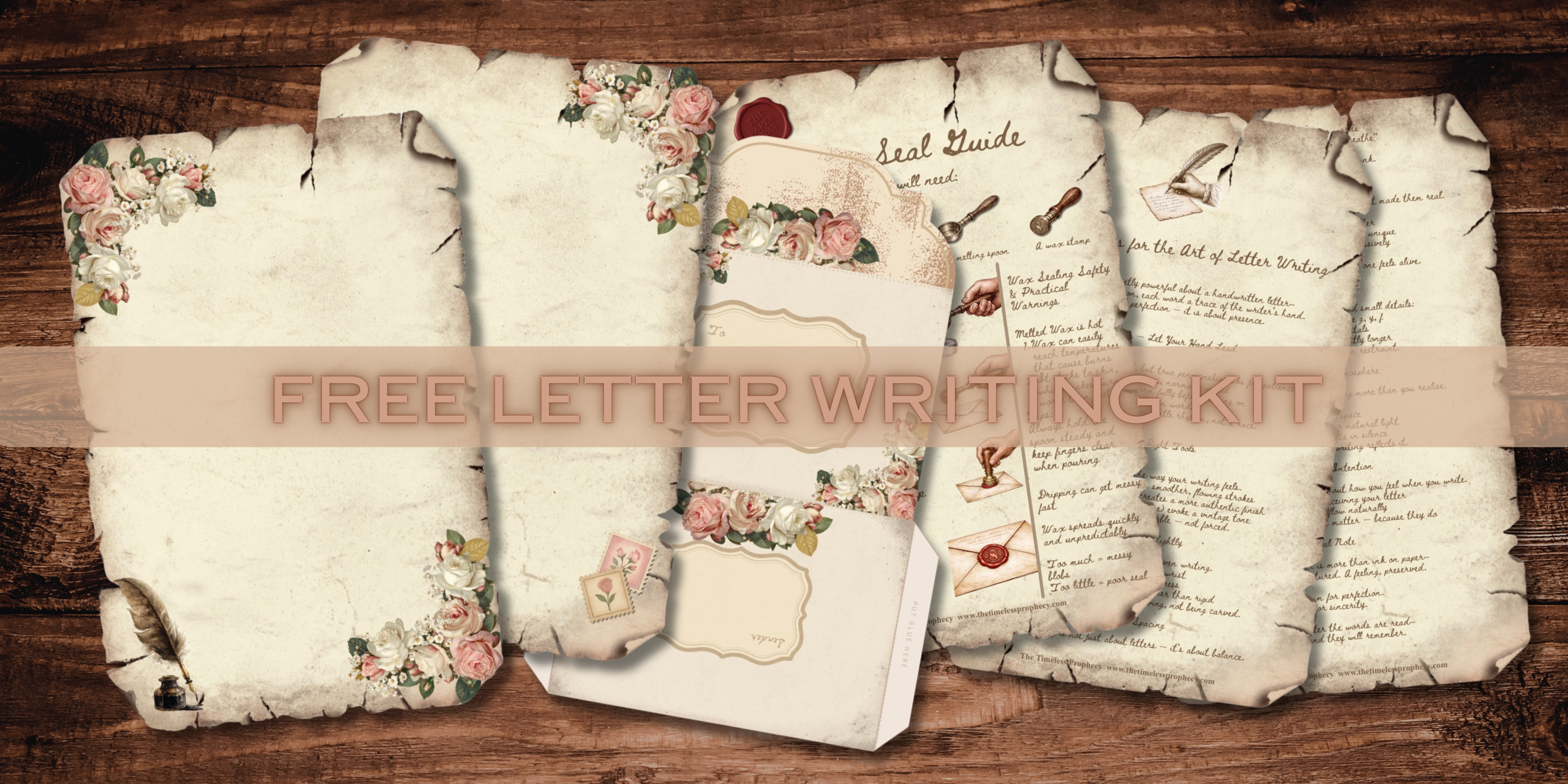 Your Free Vintage Letter Writing Kit